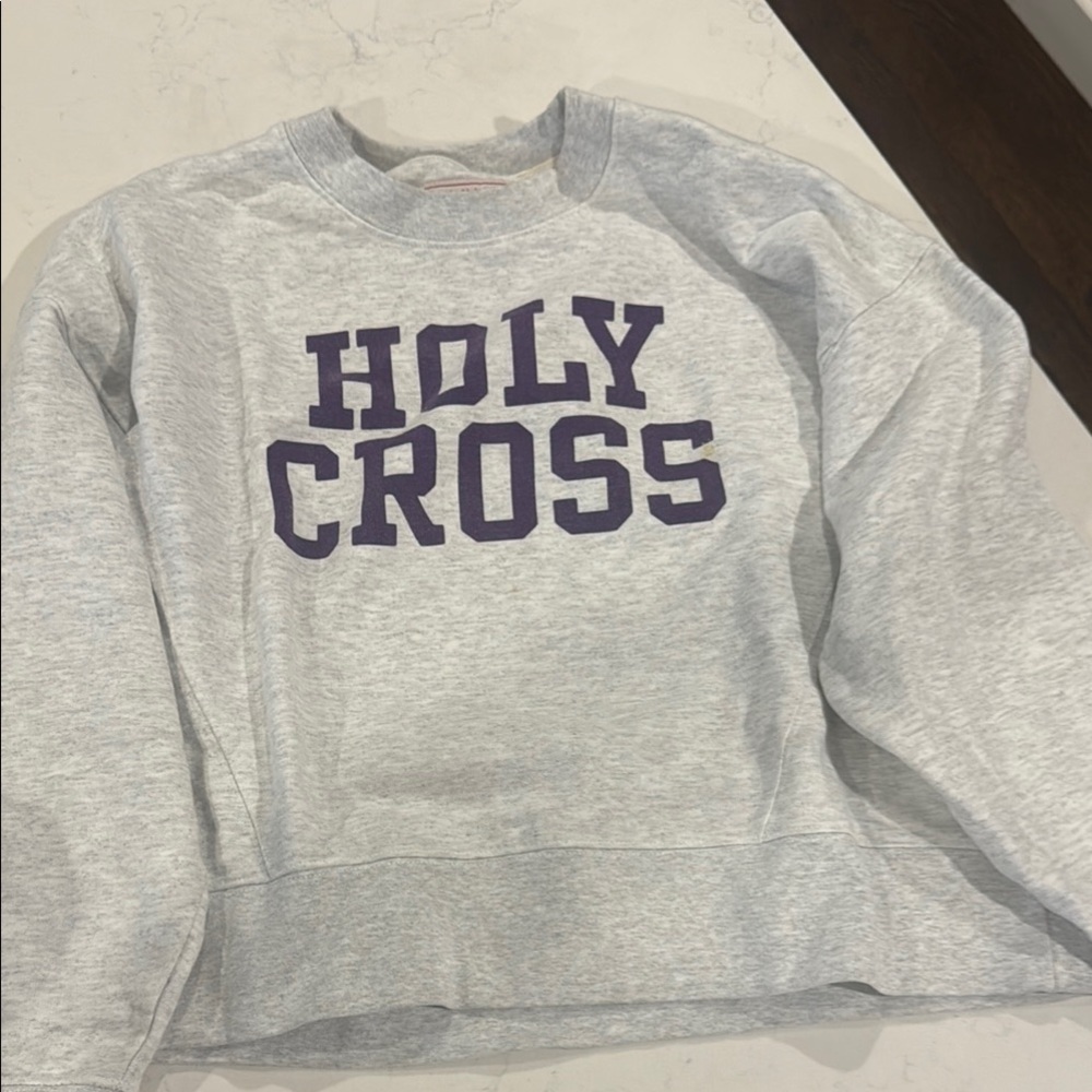 Gray Holy Cross Sweatshirt